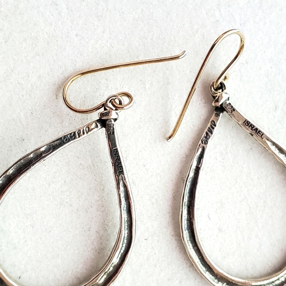 Didae Sterling Teardrop Dangle Earrings 1 3/8” Long ⬇️PRICE DROP⬇️ - Picture 7 of 10